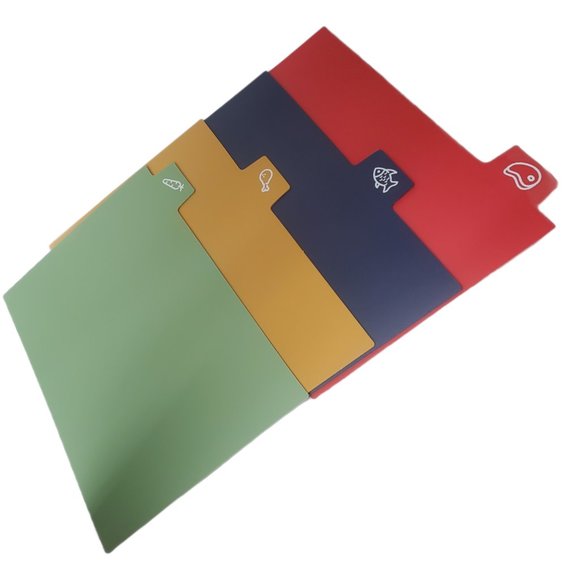 Art & Cook 5 Piece Bamboo Cutting Board and Cutting Mat Set - Picture 4 of 6